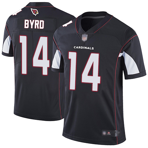 Arizona Cardinals Limited Black Men Damiere Byrd Alternate Jersey NFL Football #14 Vapor Untouchable->nfl t-shirts->Sports Accessory